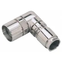 IFM M23 Circular Connector: M23 Female Thread with 90° Angled Connection, 19 Socket, IP65 (MPN E10886)