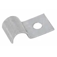 Cable Clamp: Galvanized Steel, For 1/4 in Max OD (MPN CH0407Z1)