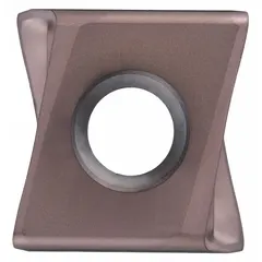 This diamond indexable milling insert is designed for high-precision machining of non-ferrous materials such as aluminum alloys, copper, and composites. It delivers superior surface finish and extended tool life in finishing and semi-finishing operations across automotive, aerospace, and general manufacturing industries.