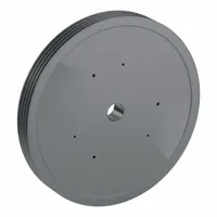 APPROVED VENDOR V-Belt Pulley: C440, 4 Groove, 44.4 in OD, Bushed Bore, J, For C/CX Belt Section (MPN 4C440J)