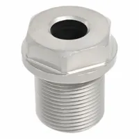 JW WINCO Holding Bushing: For Series GN 1130, 12 mm Pin Dia, M24-1.50 Thread Size, Stainless Steel (MPN 1132-12-15-M24X1.5-A)