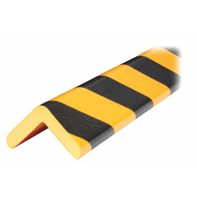 KNUFFI Corner Guard: Polyurethane Foam, L Shape, 39 in Overall Lg, 0.5 in Overall Thick - Corner Protectors