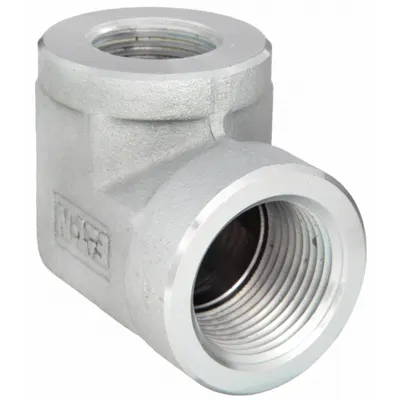 AEROQUIP 2087-16-12S NPTF-to-NPTF Steel Hydraulic Hose Adapter - NPTF-to-NPTF Steel Hydraulic Hose Adapters