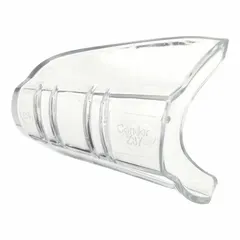 Clear PVC side shields designed to attach to Condor safety glasses via a slip-on mechanism, providing lateral eye protection. Each pack contains one pair. Suitable for industrial environments where side-impact debris or splash hazards are present.