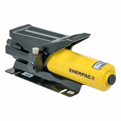 ENERPAC Air Hydraulic Pump: 3,000 psi Max. Op Pressure, 37 cu in Reservoir Capacity - Air-Operated Hydraulic Workholding Pump Units