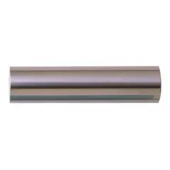This fractional-inch high-speed steel drill bit blank is precision-ground to a 13/64 in diameter with a tolerance of +0.0000/-0.0002 in. It features a bright (uncoated) finish and measures 3 5/8 in overall length. Suitable for creating custom drill bits or tooling in machining, maintenance, and repair applications.
