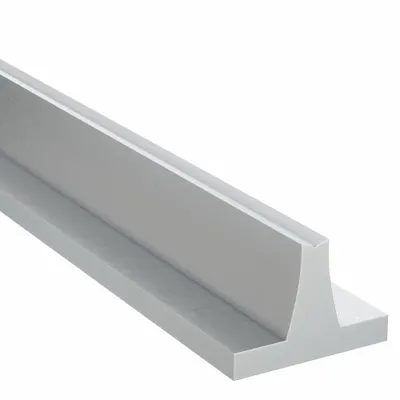 THOMSON Linear Shaft Support Rail: 1 1/2 in Shaft Dia, 24 in Lg, Unfinished - Linear Shaft Support Rails