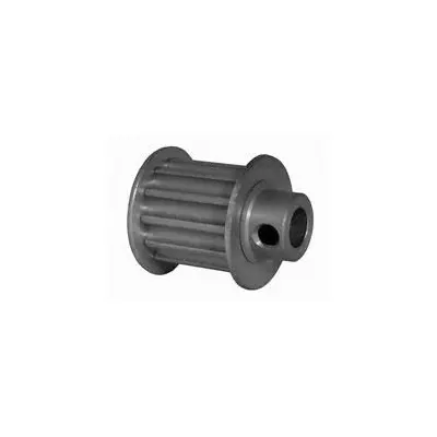Dayton Timing Pulley: Modified Curvilinear, Fixed, For GT Timing Belt Section - GT Section Fixed-Bore Timing Pulleys with Hub