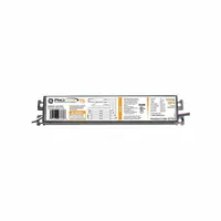 GE LAMPS Fluorescent Ballast: 120V AC, 3/4 Lamps Supported, 17 W_25 W_28 W_32 W Bulb Watt (MPN GE432-120-RES)