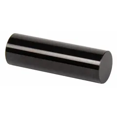 Steel plug and pin gauge with black oxide finish, 0.6200 inch diameter, Class ZZ tolerance of 0.00020 inch, and surface finish 10 microinch or better. Used as a no-go (minus) gauge to verify that a hole diameter does not exceed the upper tolerance limit in precision inspection applications.