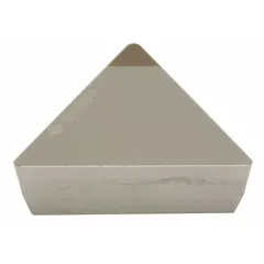 This triangle (T) indexable turning insert is designed for turning operations on lathes. Its triangular shape provides multiple cutting edges for indexing, suitable for general machining, finishing, and light roughing. Available in models NU-TPG221LT and NU-TPGN110304LT.