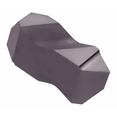 Carbide insert for external and internal thread turning on CNC and manual lathes. Used to generate precise thread profiles on metal workpieces in general machining applications.