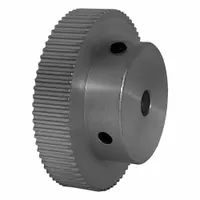 DAYTON Timing Pulley: Modified Curvilinear, Fixed, For GT Timing Belt Section, For 6 mm Belt Wd (MPN 74-2P06M6A8)
