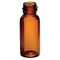 QORPAK Sample Vial: 2 mL, No Closure, 12 mm Body Dia, Square, 9 mm Screw Closure Size, Amber (MPN VG21146-222)