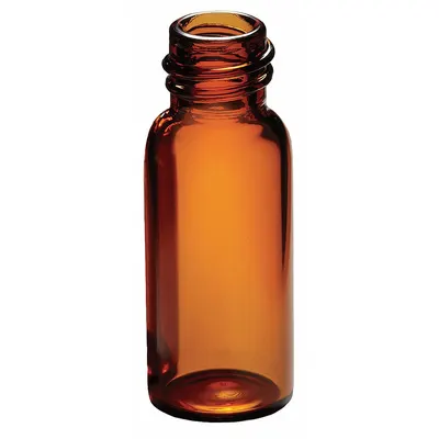 QORPAK Sample Vial: 2 mL, No Closure, 12 mm Body Dia, Square, 9 mm Screw Closure Size - Glass Chromatography Vials