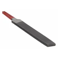 Machinists File: Rectangular, Smooth Cut, 4 in Lg without Tang, 7/16 in Wd, 5/64 in Thick, Natural (MPN 73228000)