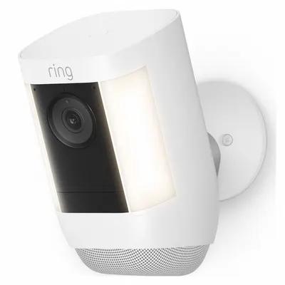 RING Spotlight Camera: Floodlight Security Camera, 2.4 GHz/5 GHz, B09DRX62ZV - Wireless Video Surveillance Cameras