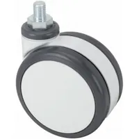 APPROVED VENDOR Stem Caster: Swivel, 5 in Wheel Dia., Metric, 2 3/4 in Wheel Wd, 148 mm Mounting Ht (MPN 3.55044040170001)