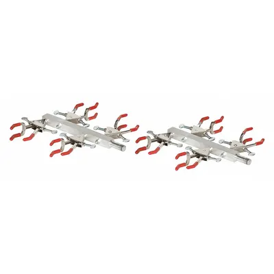 BURRELL SCIENTIFIC Multi Clamp: Clamp, Aluminum, Aluminum, 14 1/2 in Overall Lg - Lab Clamps