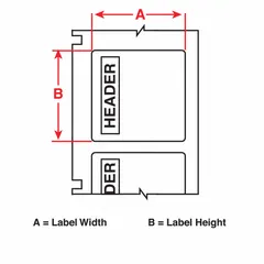 This label roll provides DANGER-header precut labels in two sizes: 10 in x 14 in and 14 in x 10 in. Made of white vinyl with acrylic adhesive, it is designed for use with the BBP85 printer series. Suitable for creating durable safety signs in industrial settings to communicate warnings and identify hazards.