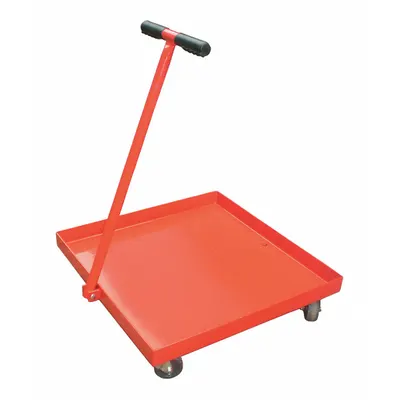 OEM Drum Dolly: 900 lb Load Capacity - Solid-Deck Drum Dollies