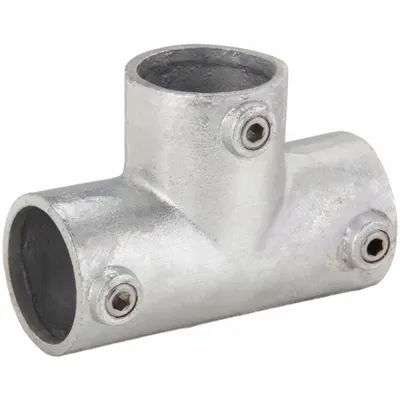 OEM Structural Pipe Fitting: Three-Socket Tee, Tee, 3/4 in For Pipe Size, Cast Iron - Cast Iron Crosses & Tees
