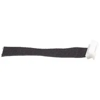 CORTECH Security Curtain Tabs: Plastic, Matte, 20 lb Wt Capacity, 8, PK (MPN CTAB8)