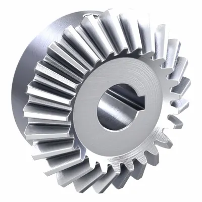 KHK GEARS Miter Gear: For 90° Shaft Angle, Module m 2.5, 25 Teeth, Stainless Steel - Straight Teeth Metric Miter Gears