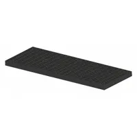 DURASHELF Vented Shelf,66" W x 24" D: For 1DPD2/1DPD3/4DU98/4DU99/4UW56/4UX47 (MPN S6624)