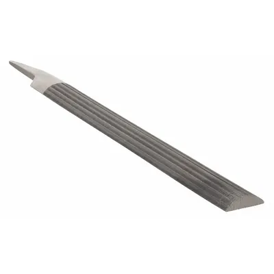 NICHOLSON Machinists File: Double-Cut/Single-Cut, Single Edge Cut, Smooth Cut, 10 in Lg without Tang - Double-Cut & Single-Cut Half-Round Files