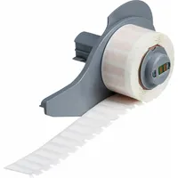 Wraparound Label: 1/4 in x 3/4 in, 3/4 in, Polyimide, White (Matte), For 10 AWG to 16 AWG Wire Gauge (MPN M7-10-472)