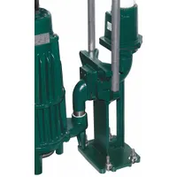 ZOELLER Guide Rail System: Cast Iron, Cast Iron, Fits 1 1/4 in MNPT Pump Discharge, 1 1/4 in MNPT (MPN 39-0134)