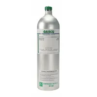 GASCO Calibration Gas: Air, Disposable, +/-5% Accuracy, NH3, Calibration Gas, 74 L Cylinder Capacity (MPN 74L-14-7)