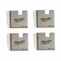Pipe Threading Die Head: 1 1/4 in Pipe, NPT, Right Hand, High Speed Steel, 4 No. of Dies, 4 PK (MPN 48-36-1110)