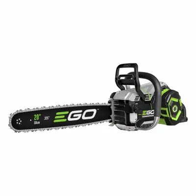 EGO Battery-Powered Chainsaw Kit: 20 in Bar Lg, Rear Handle, Auto Chain Oiler - Battery-Powered Chainsaws