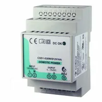 CABUR DC Power Supply: DIN Rail, 4 W_4.1 W Output Power - Rated, 2.5 A Current - Output, Plastic (MPN XCSD1030W012VAA)