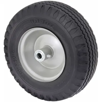 MARASTAR Flat-Free Wheel: 12 7/16 in Wheel Dia., 1 7/8 in Wheel Wd, Polyurethane - Flat-Free Polyurethane Foam Wheels