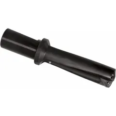 The KYOCERA DR1187X3N is an indexable insert drill for general drilling in metalworking. It uses replaceable carbide inserts to produce holes in materials such as steel, stainless steel, and cast iron. This tool reduces downtime by allowing quick insert changes without replacing the entire drill body.