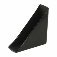 Corner Cover: Fits 3/4 in Glass, Black, Vinyl, 0.75 in Inside Wd, 0.5 in to 2.5 in Lg, Qty 27 (MPN VCCC9489BK-20-MCP)