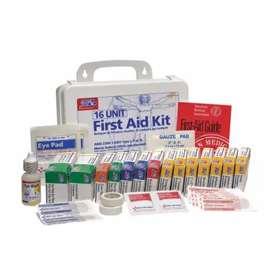 FIRST AID ONLY Wound Dressing Kit: 89 Components, 25 People Served - Partial First Aid Kit Refills