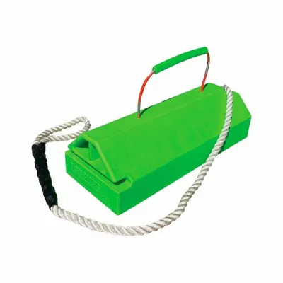 CHECKERS Commercial Aviation Chock: Urethane, 20 in Overall Lg, 8 in Overall Wd - Aircraft Wheel Chocks