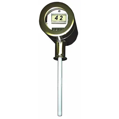 LUMENITE Sanitary Continuous Level Transmitter: Sanitary Level Transmitter, 2 in Tri-Clamp - Food Grade & Sanitary Capacitive Liquid Level Sensors