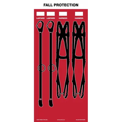 OEM Approved Vendor Fall Protection Station Shadow Board - Fall Protection Station Shadow Boards