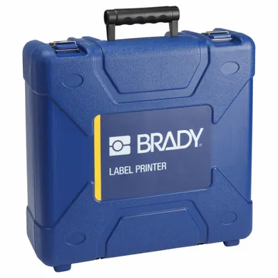 BRADY Label Maker Printer Case: Blue - Storage & Transport Cases