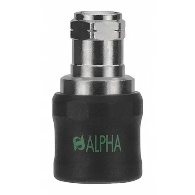 AIGNEP USA 1/2" Female NPT Safety Vent Quick-Connect Air Coupling, 80622-08 - Industrial Interchange Brass Safety Exhaust Quick-Connect Air Couplings
