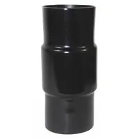 Rigid Coupling: 3 1/2 in Trade Size, Steel, PVC Coated, Black (MPN PV3500CP00)