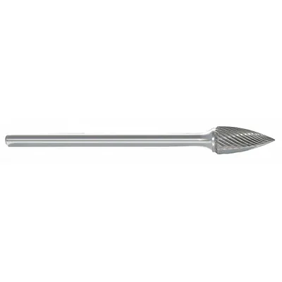 OEM Carbide Bur: Flame - Single-Cut Flame Burs