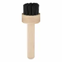 ADVANTECH Round Brush: 2 in Overall Dp, 2 in Overall Dia, Nylon Bristles with Wood Handle (MPN R8577)