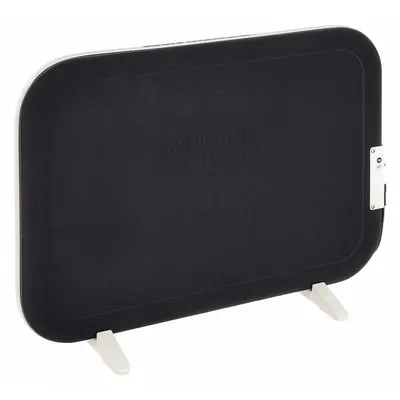SENGOKU Portable Electric Heater: 150W, Mechanical Controls/Overheat Protection - Portable Flat Panel Electric Office Heaters