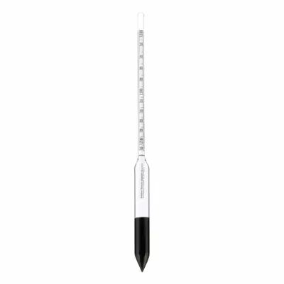 VEE GEE Specific Gravity Hydrometer: Specific Gravity Plain Form, 1.000/1.220, 0.002 - Specific Gravity (Baume) Hydrometers